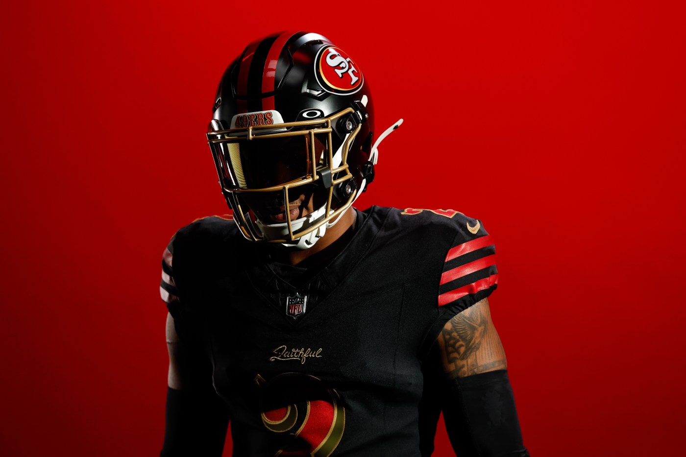 49ers to wear updated black uniform as part of NFL’s Rivalries series