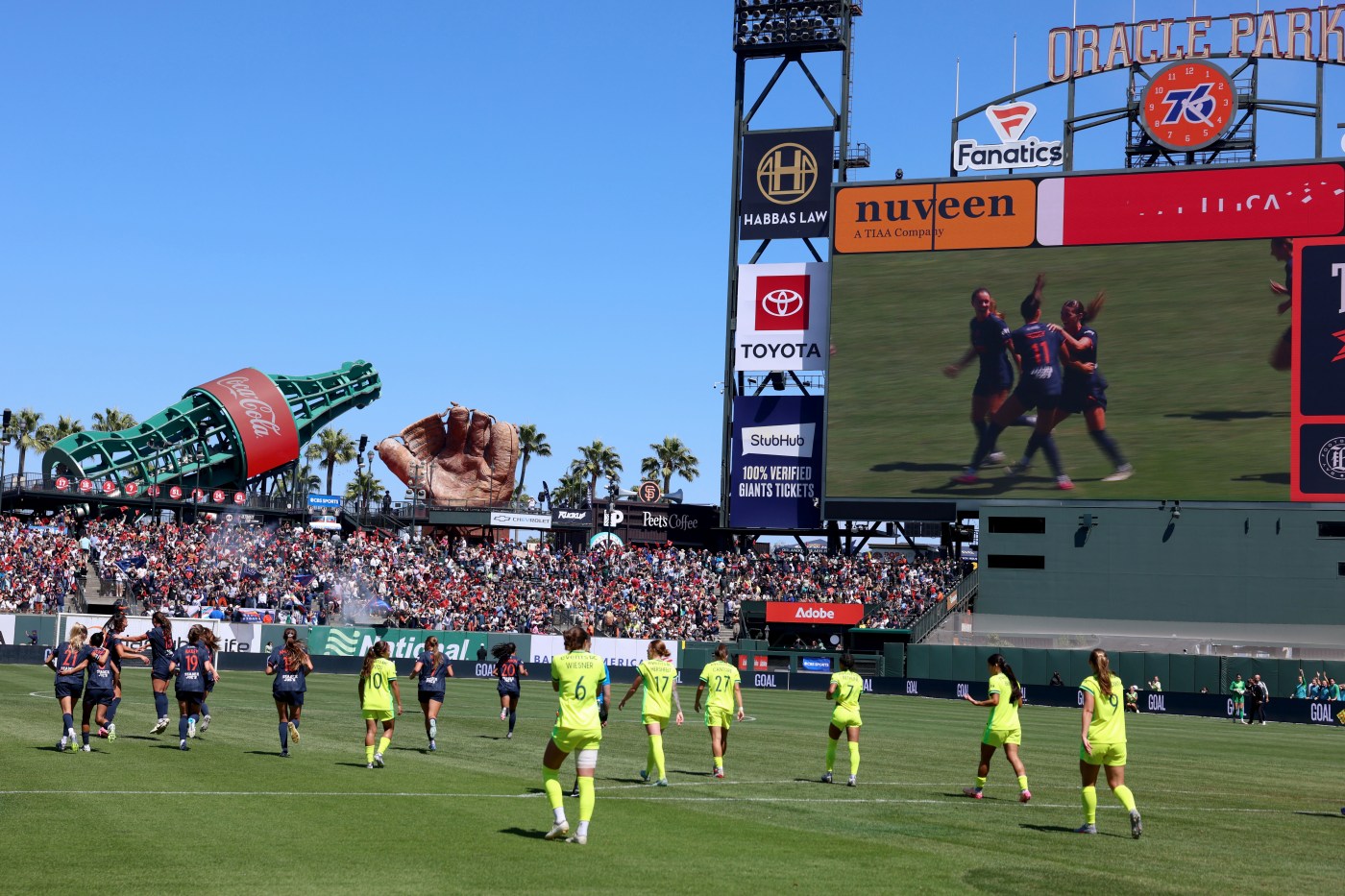 Bay FC makes history at Oracle Park with “The Show,” bringing record-breaking crowd to San Francisco