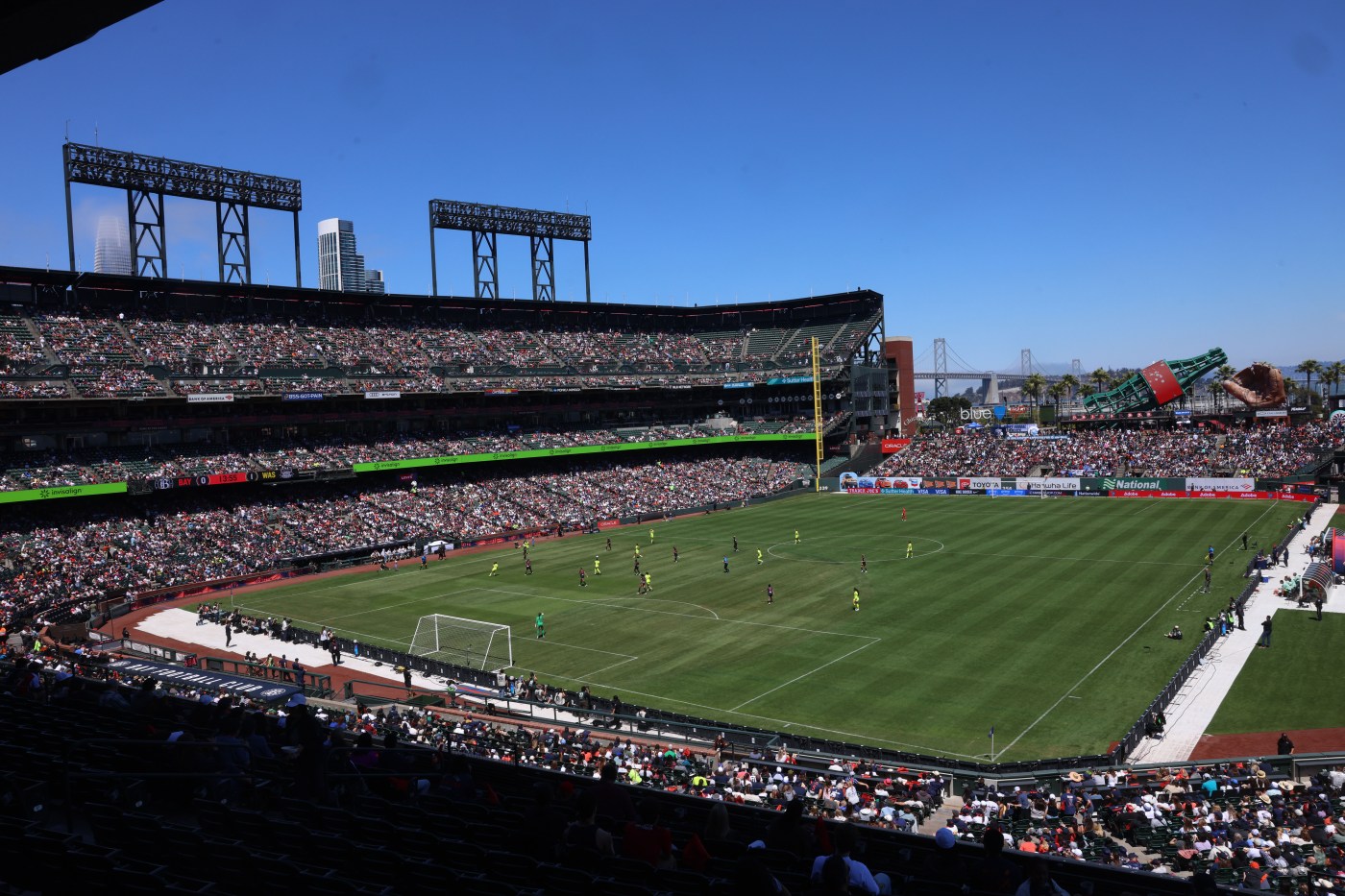 How SF Giants’ grounds crew transformed Oracle Park for Bay FC’s record-setting match