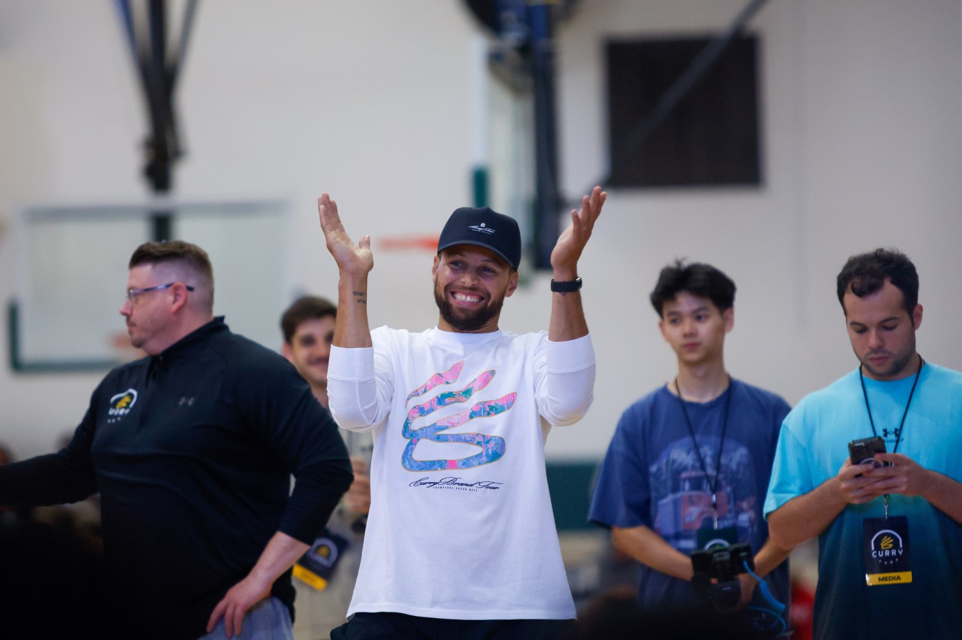 Steph Curry shares thoughts on Warriors offseason inactivity at annual basketball camp