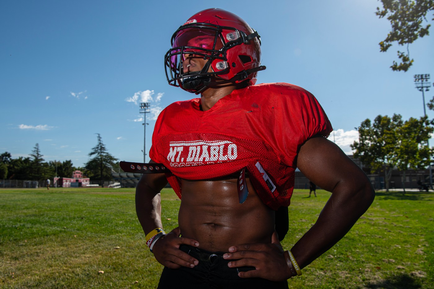 Playing for Pop: Mt. Diablo running back dedicates season to late father