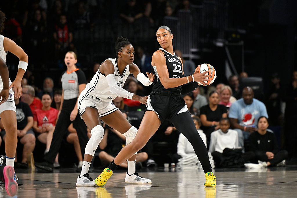 Valkyries end road trip with lopsided loss to A’ja Wilson-led Aces