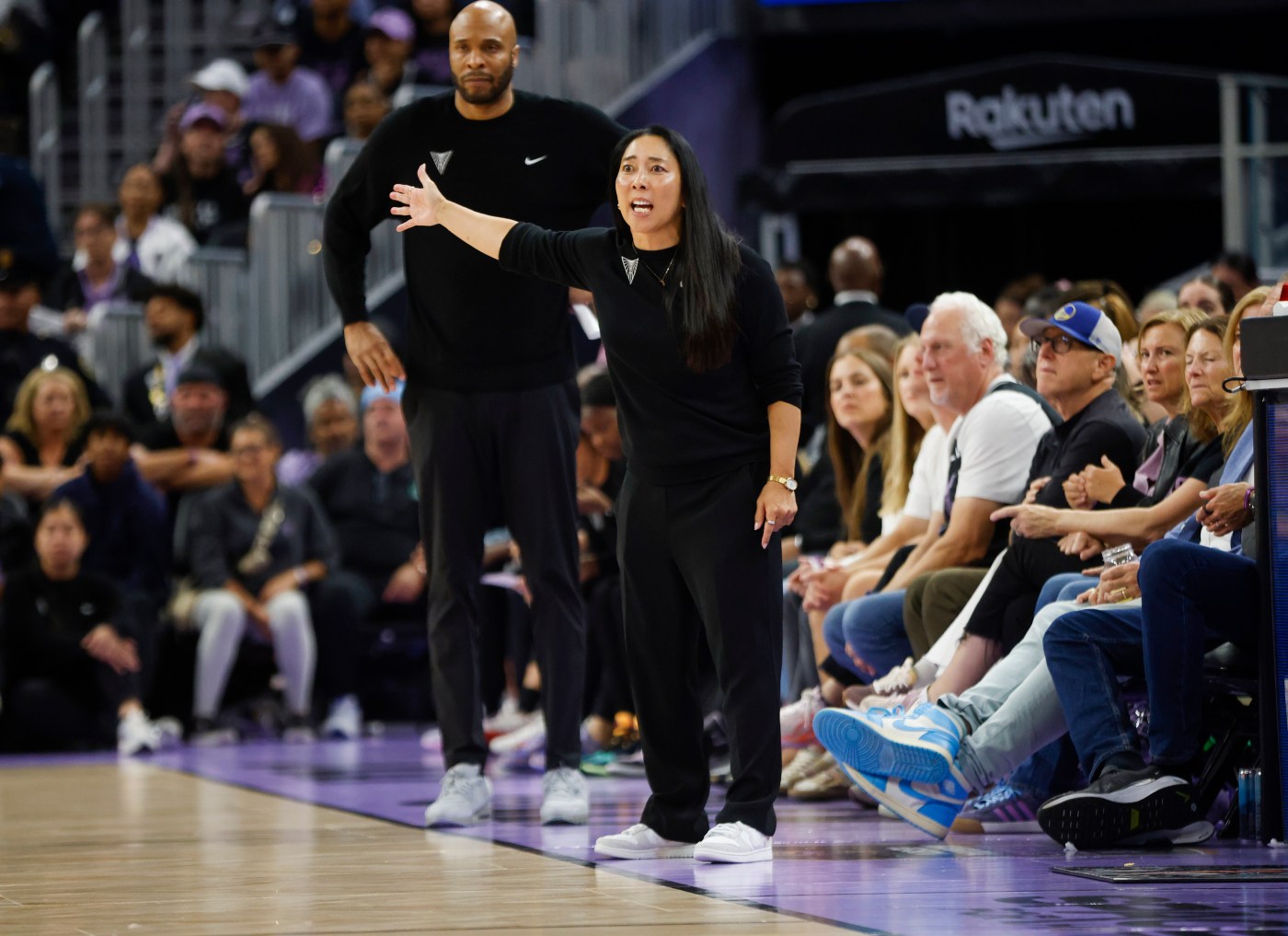 Valkyries coach Natalie Nakase rips referees again following loss to Aces