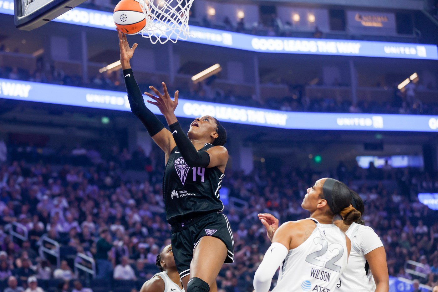 Valkyries takeaways: A’ja Wilson too much as Aces notch second straight win over Golden State