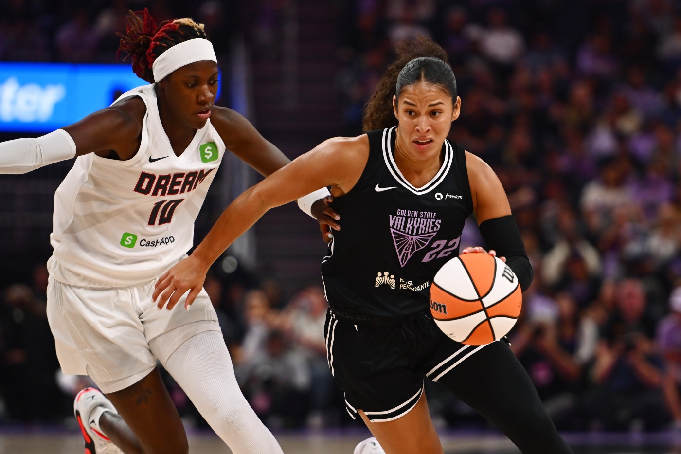 How Veronica Burton went from role player to Valkyries’ Most Improved hopeful