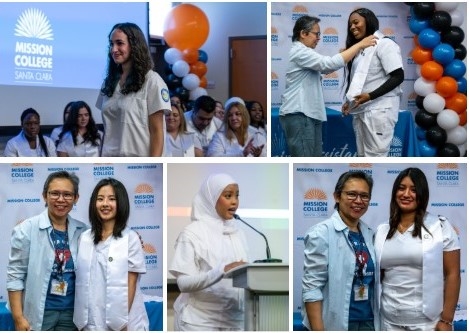 Campbell students put a pin in their nursing careers