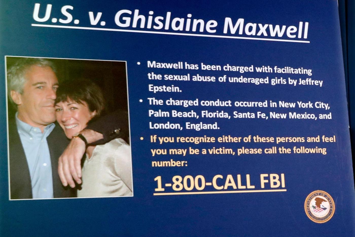 Judge denies request to unseal transcripts from grand jury that indicted Maxwell, Epstein’s ex
