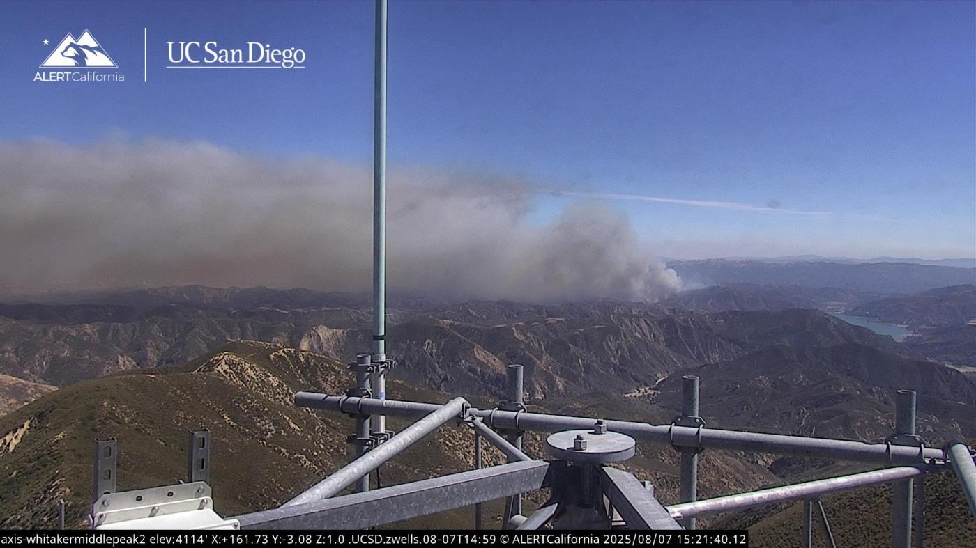Map: Canyon fire evacuation zone