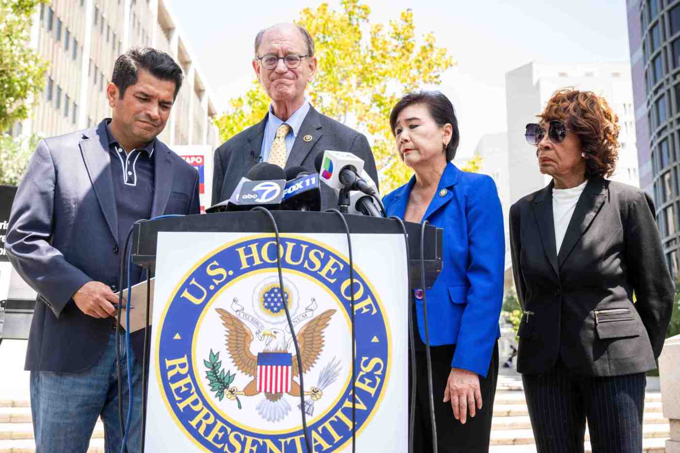 California lawmakers finally tour an LA immigration detention center. Here’s what they saw