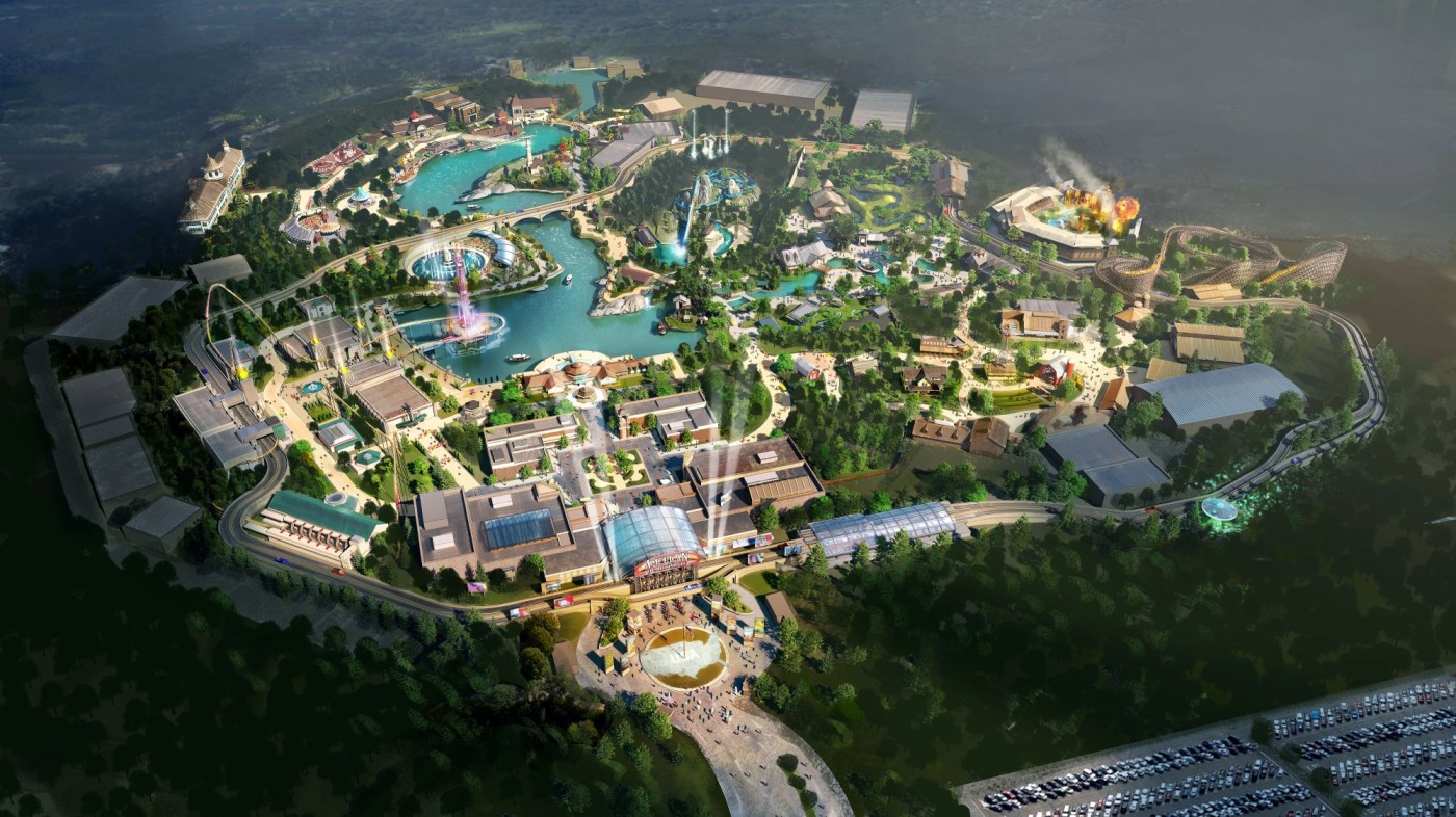 Niles: Heaven only knows what went wrong with this $2 billion theme park