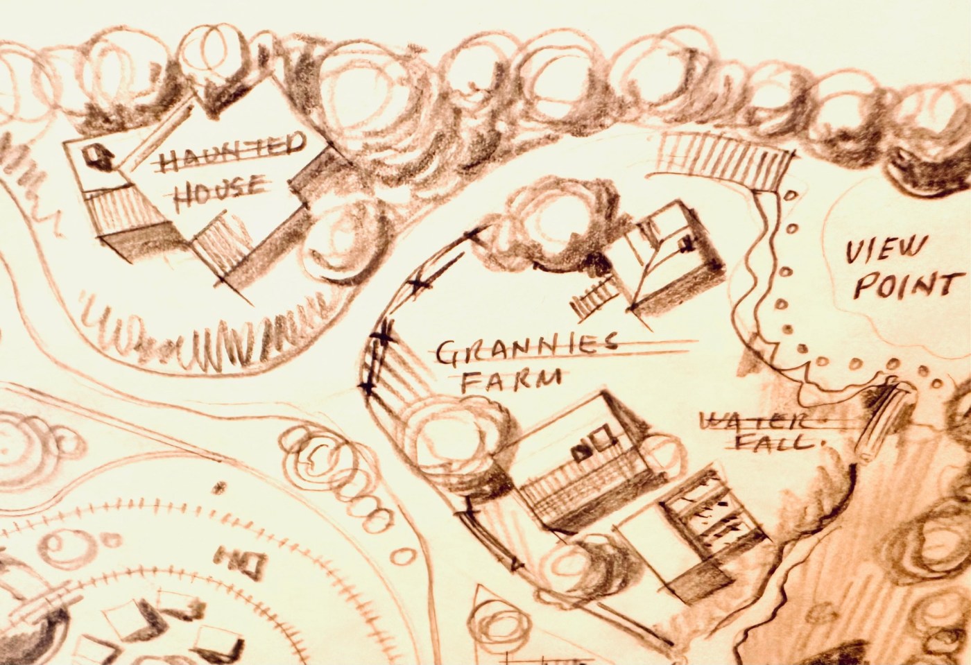 Disneyland maps from early 1950s show plans that never happened