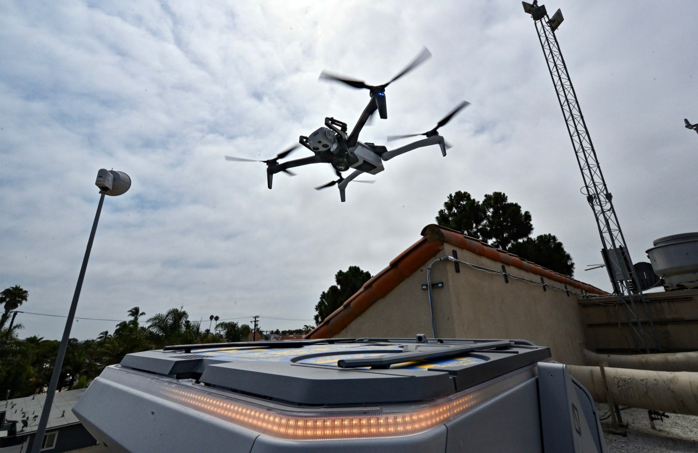 In one California city, drones will soon replace police officers as first-response option for 911 calls