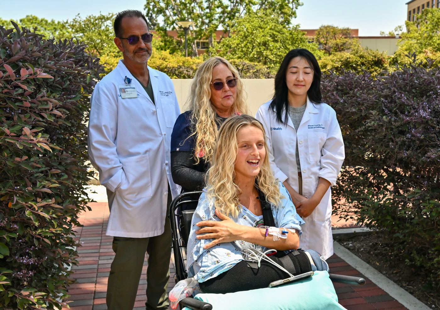 California doctors successfully reattach a woman’s arm severed in train accident