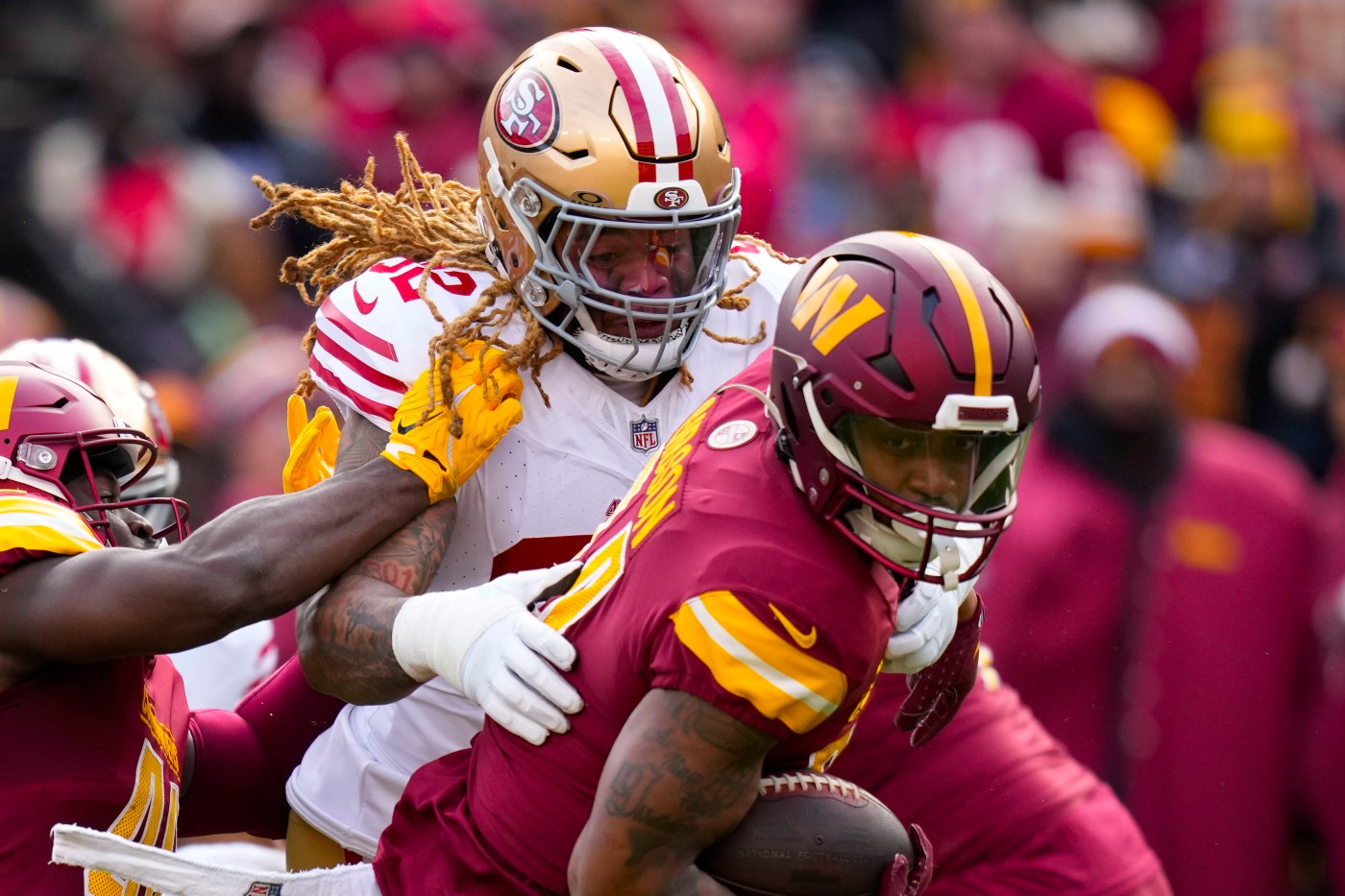 49ers trade for Washington RB Brian Robinson