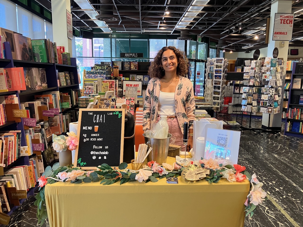 The Chai Lab brings tea pop-ups to Peninsula bookstores
