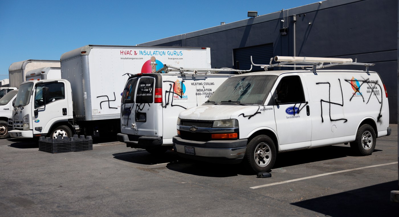 San Jose: Jewish-owned business vandalized with swastikas