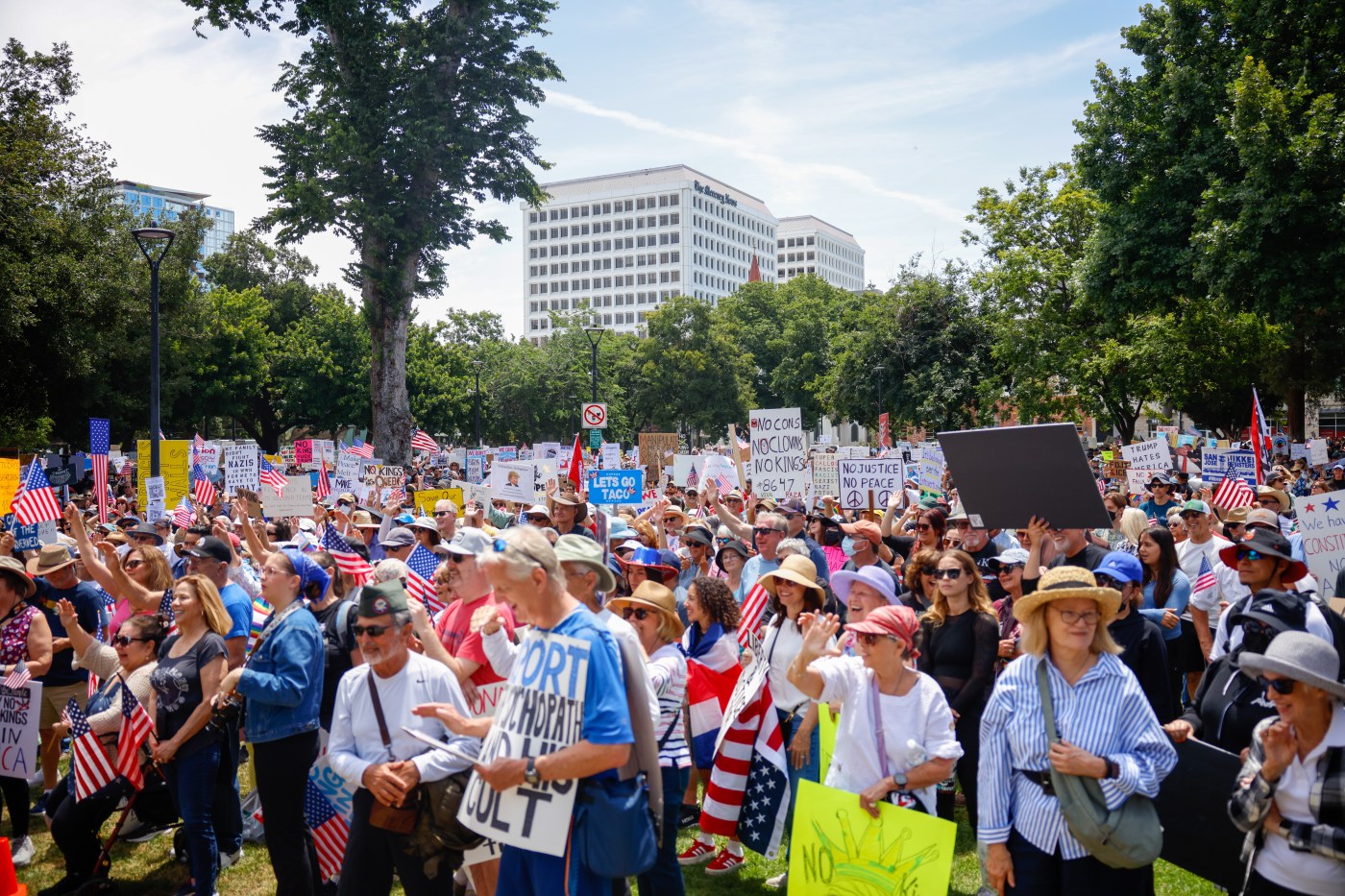 St. James Park has long been San Jose’s center of politics, protest
