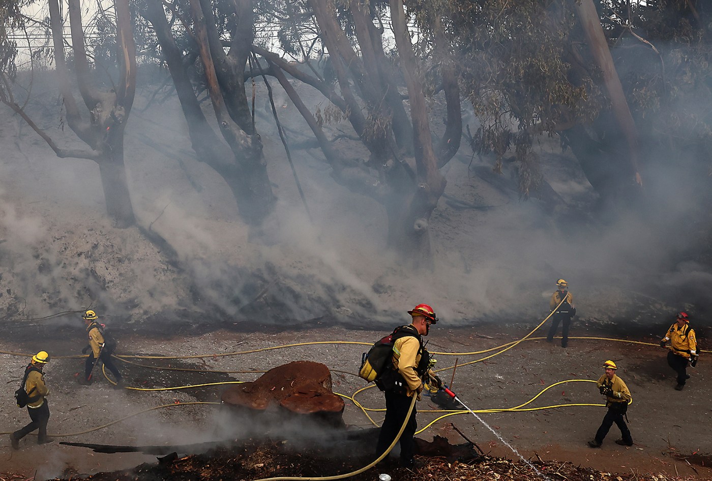 Landing Fire in Santa Cruz County contained