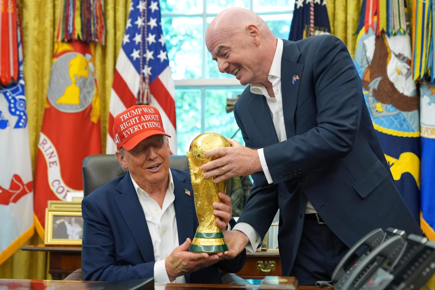 African media grills FIFA’s Infantino about fans being safe, welcome in the US at 2026 World Cup