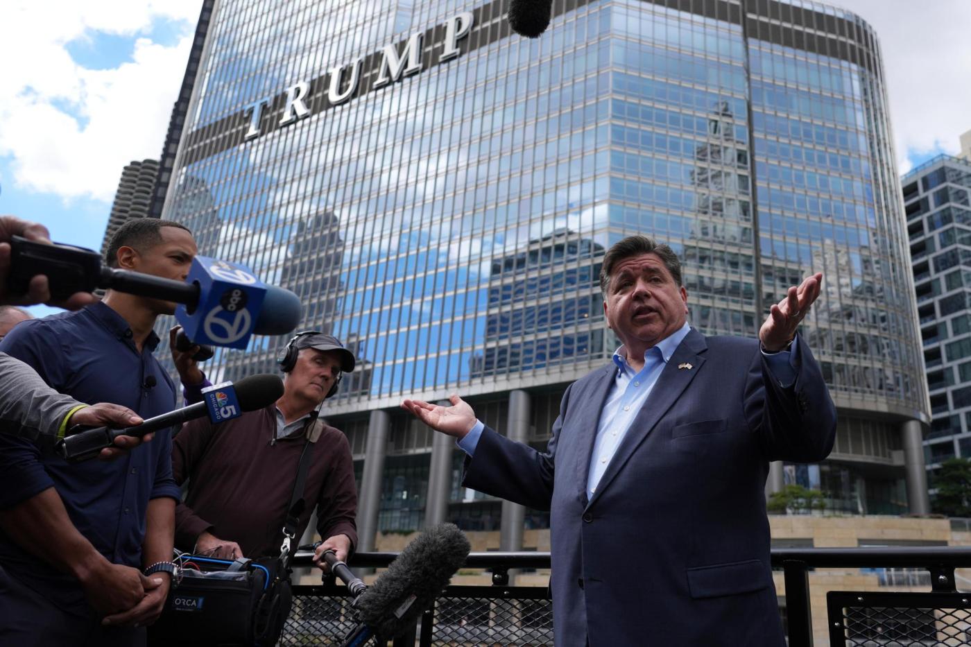 Democratic leaders look to derail Trump as he threatens to send National Guard to more cities
