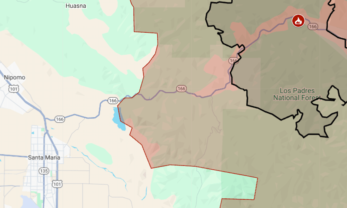 Map: Gifford Fire evacuation zone expanded amid ominous forecast