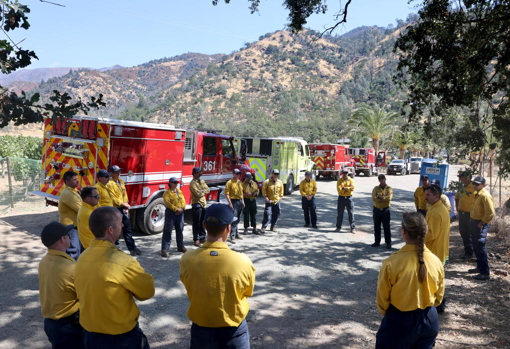 Pickett Fire: Fire crews dig in as Napa County declares emergency