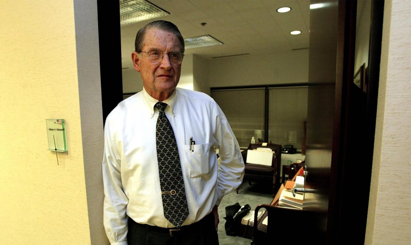 William H. Webster, who ran the FBI and the CIA, dies at 101