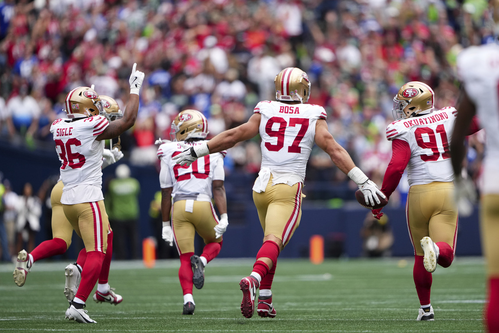 What the 49ers are saying after winning season opener against Seahawks