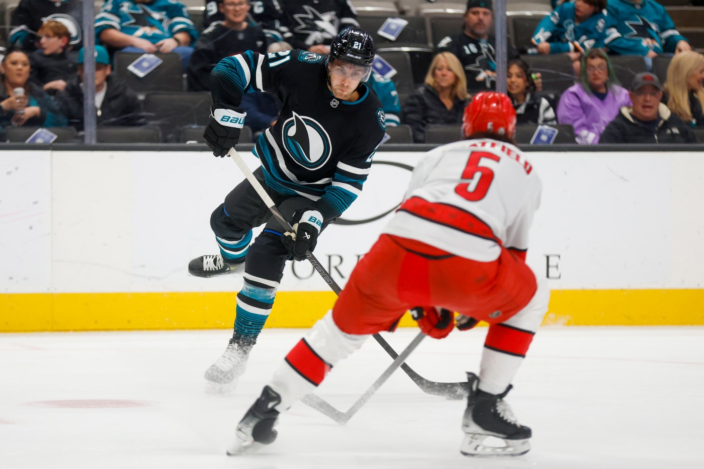When it comes to a trade, is the writing on wall for Sharks’ veteran center?