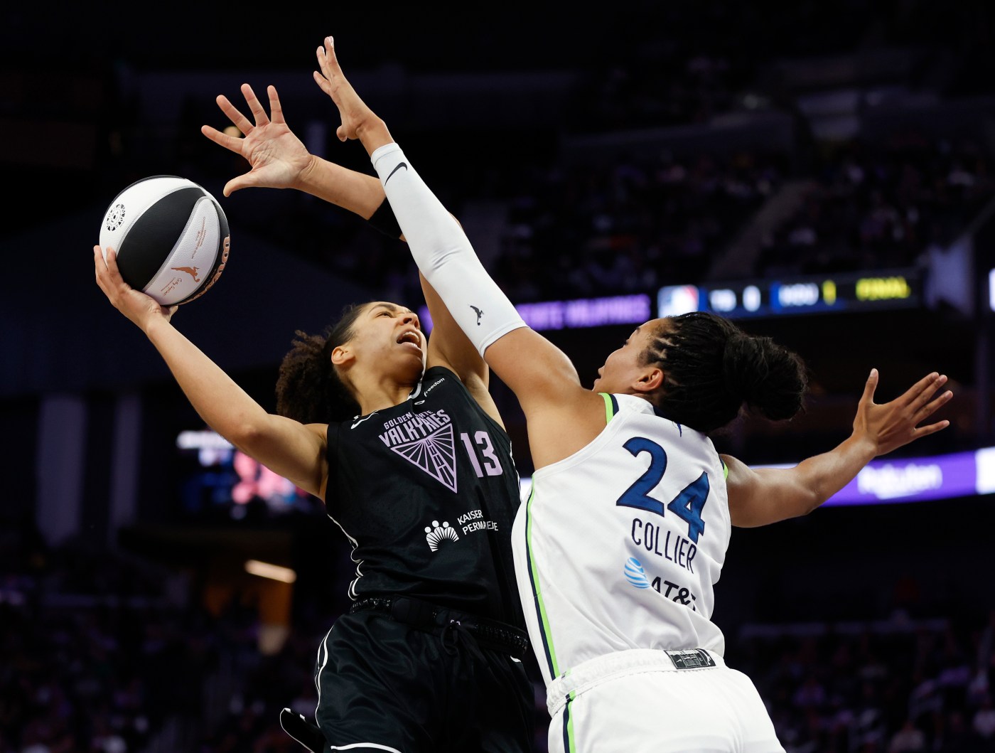 Napheesa Collier-led Lynx knock Valkyries to No. 8 seed in regular season finale