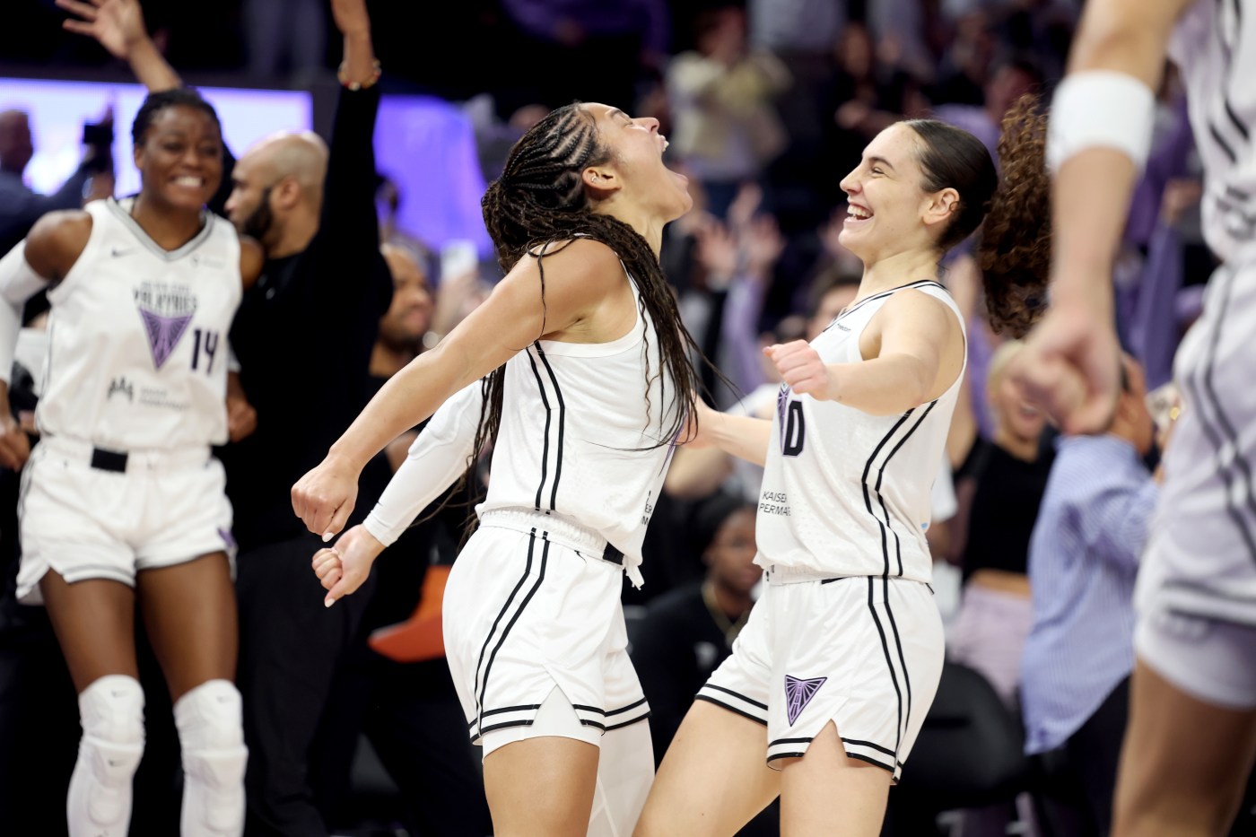 History made: Valkyries secure playoff spot with grit, heart