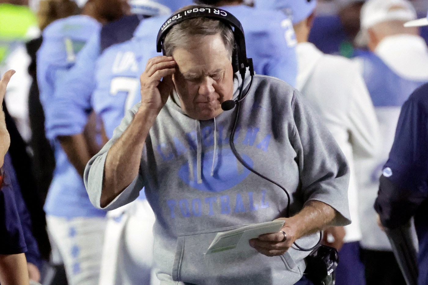 Rough night in ‘Chapel Bill’ as Belichick flops in North Carolina coaching debut