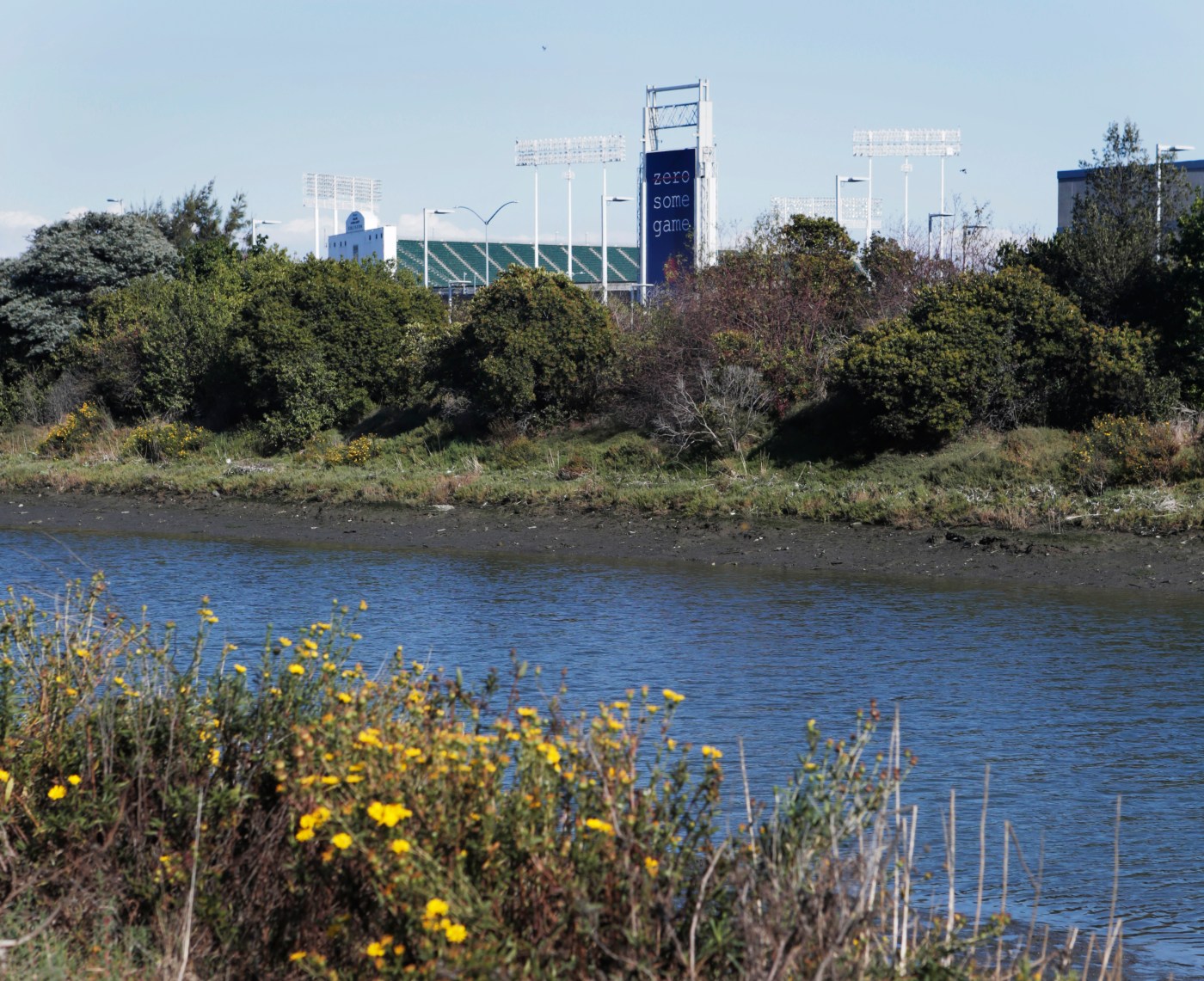 Oakland Coliseum has been pumping groundwater into the bay for years — without a permit