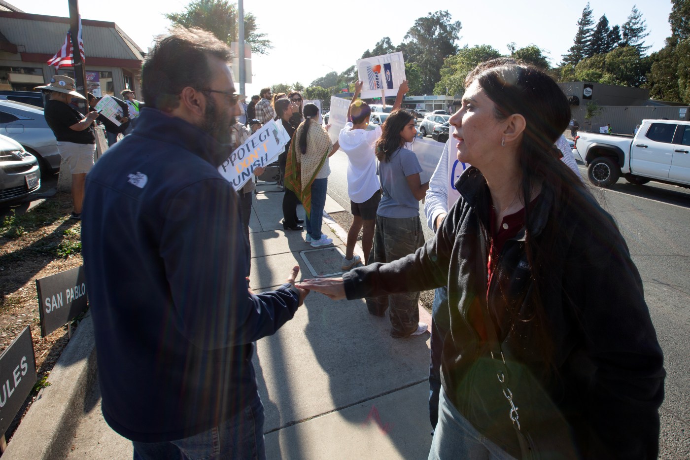 Contra Costa residents rally for Sikh grandma being held in notorious SoCal ICE processing center