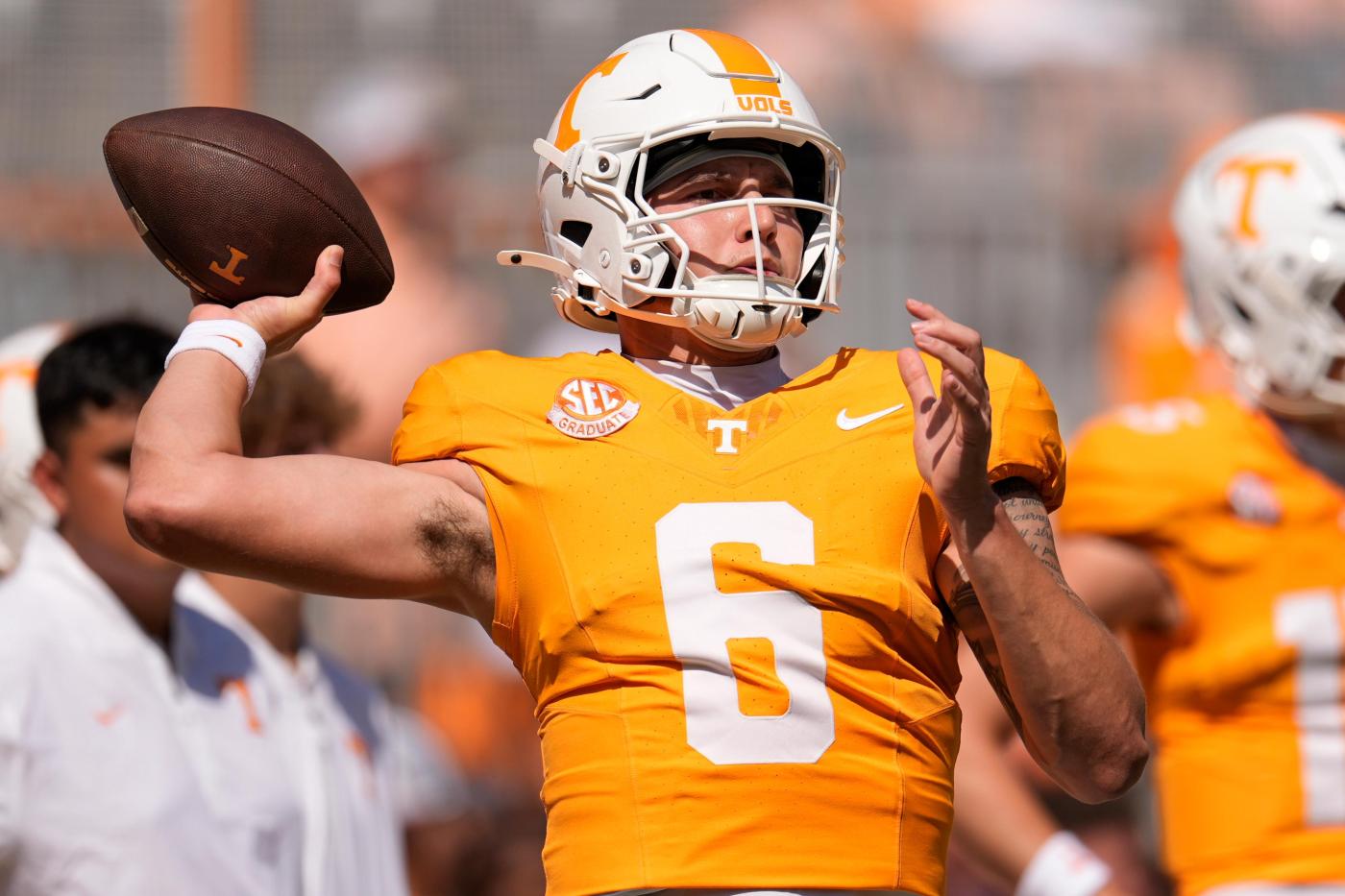 Antioch’s Joey Aguilar nearly leads Tennessee to upset win over No. 5 Georgia