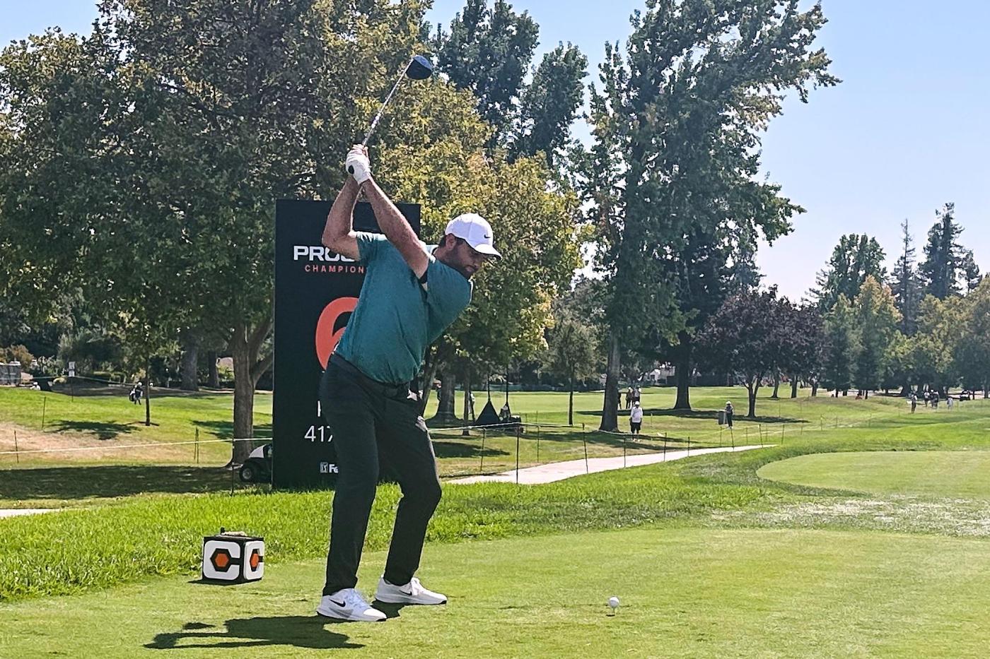 Ben Griffin holds slim Napa lead with an amateur right behind and Scheffler closing fast