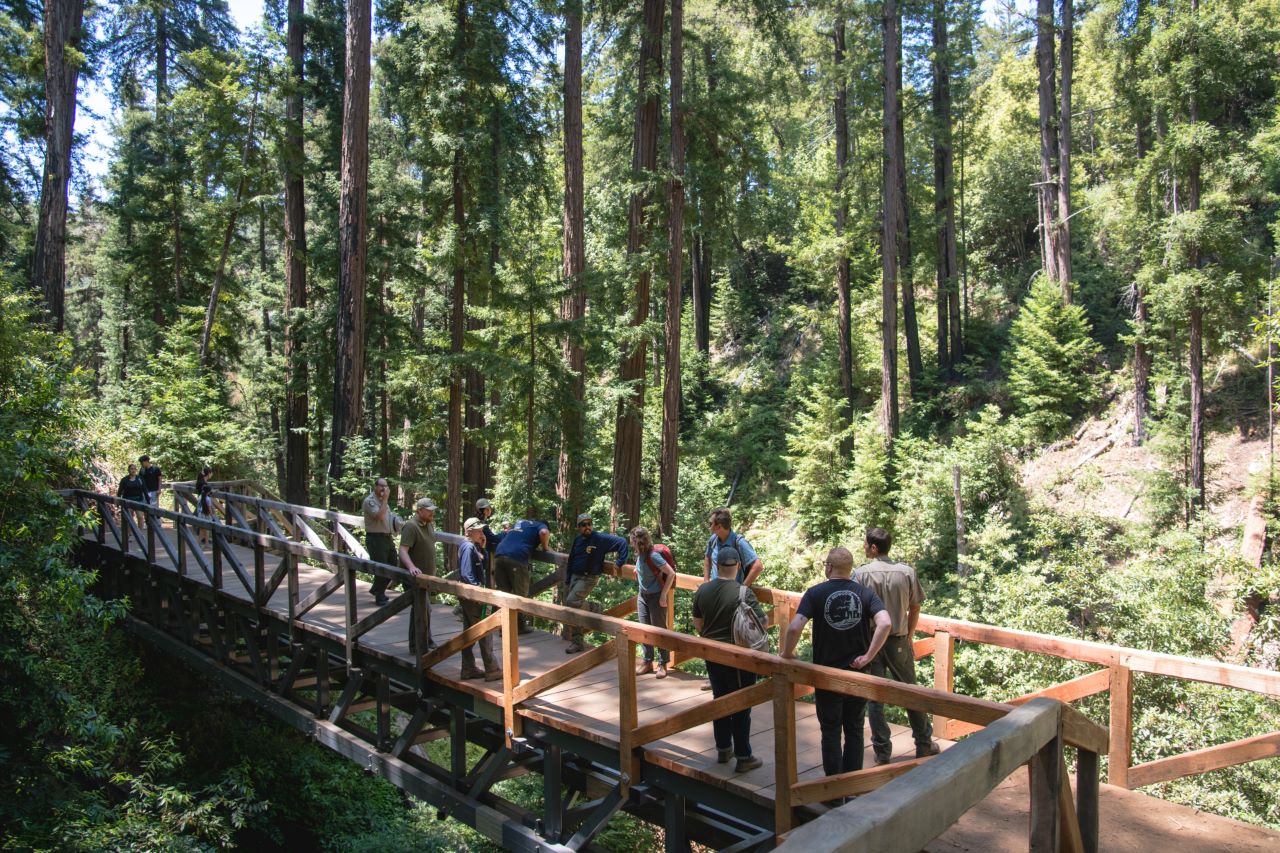 Popular Big Sur waterfall trail reopens after being closed for two years
