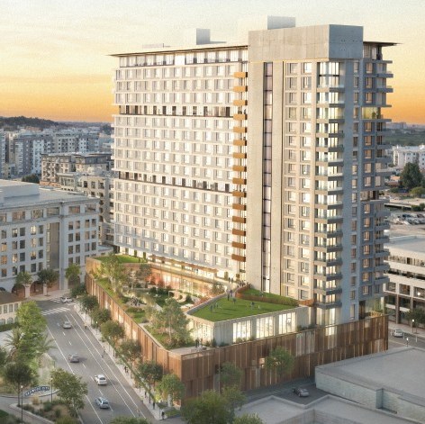 Redwood City considers 21-story tower to serve older residents