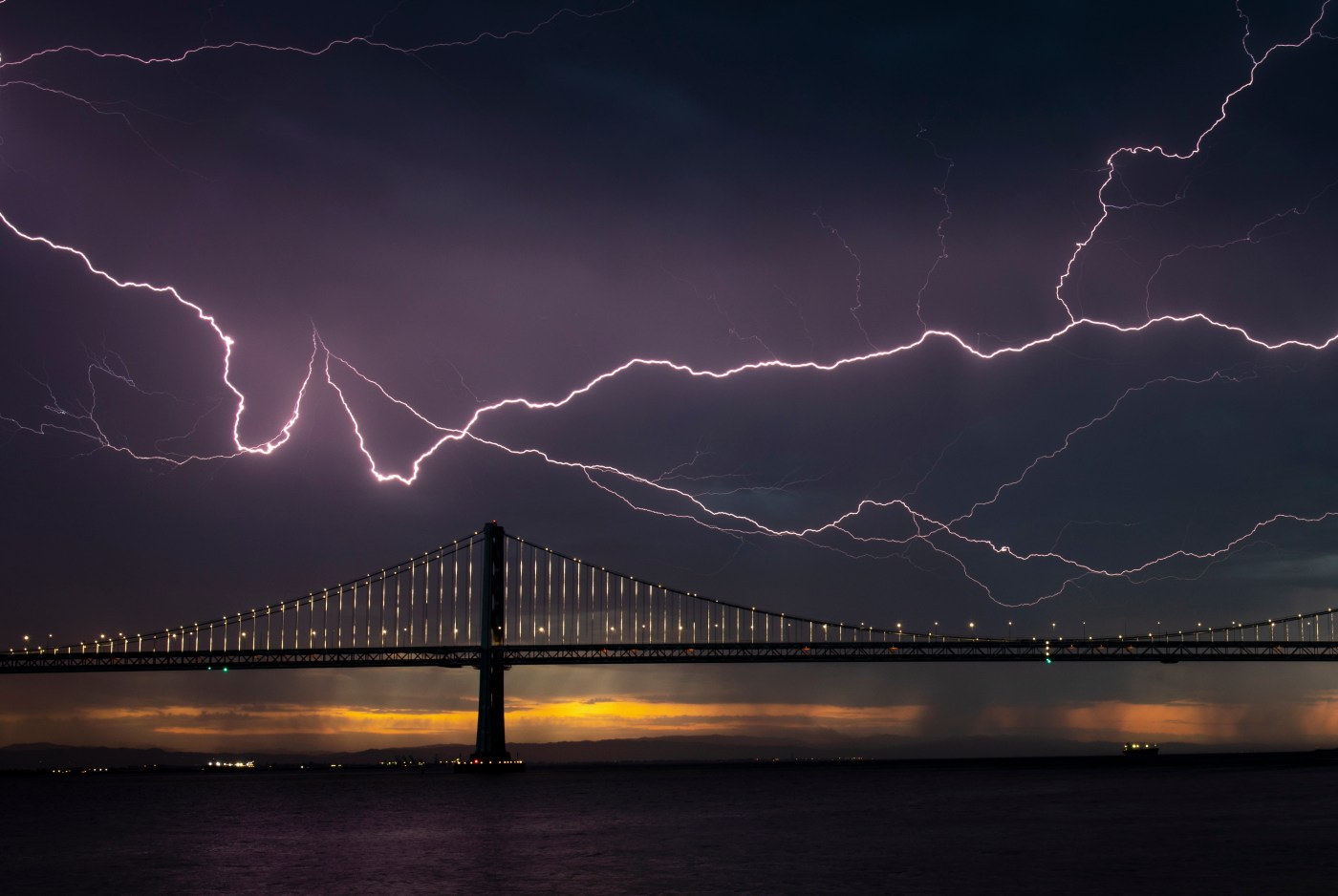 As summer fades, Bay Area gets a lightning show