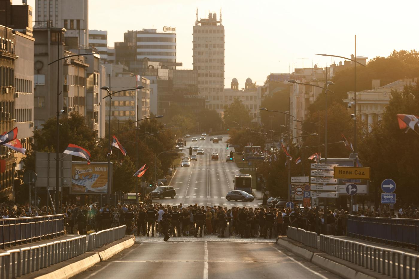 Serbia’s opposing camps hold parallel rallies, reflecting deep political crisis