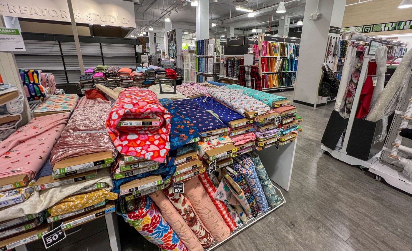 Joann is back (kind of) with Michaels’ new sewing and knitting shops