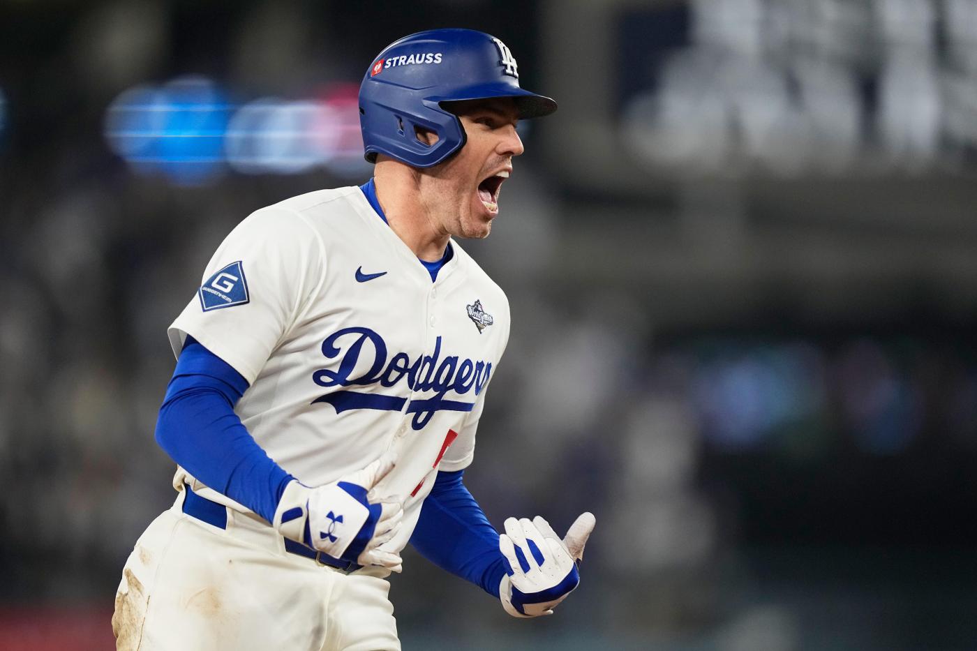 Freeman’s homer in 18th inning lifts Dodgers over Blue Jays 6-5 in World Series classic