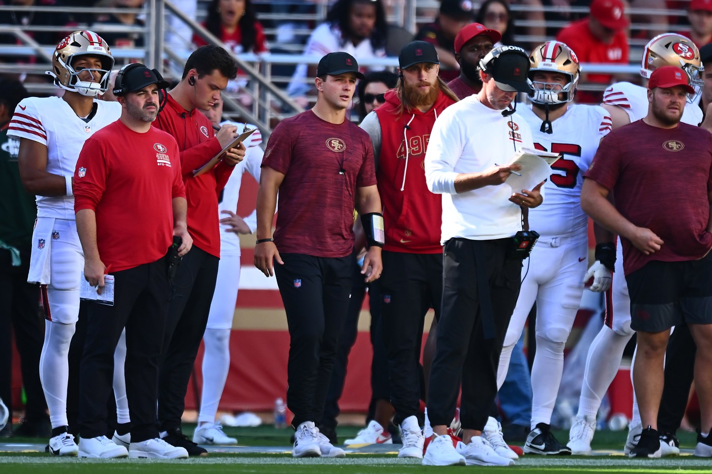 George Kittle’s return to 49ers not only uplifting but ‘needed’ after Fred Warner exit