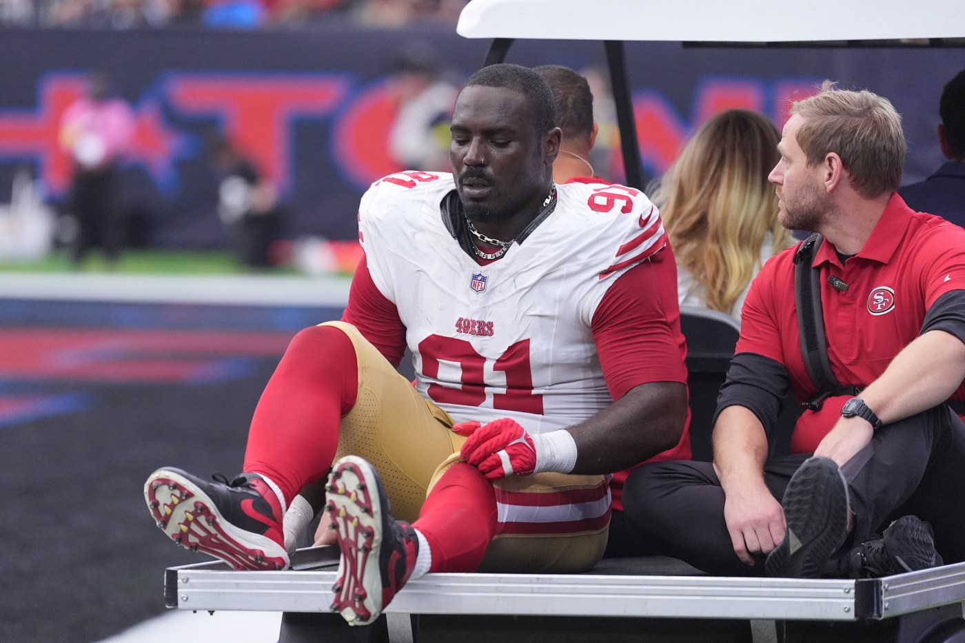 49ers escape Houston without serious injuries; status of Brock Purdy, Ricky Pearsall uncertain