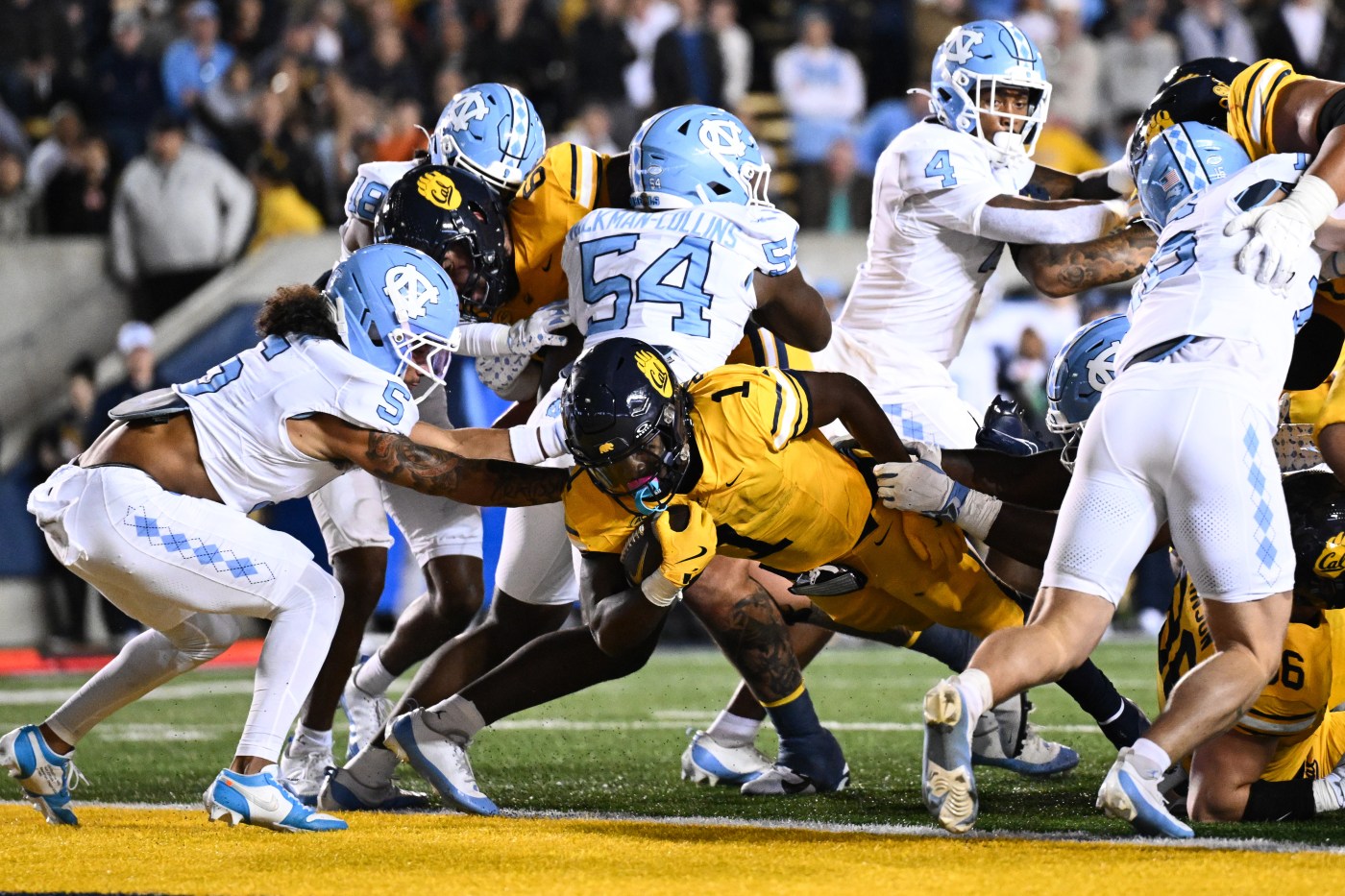 Cal holds off Belichick’s Tar Heels, but ‘have to play much better’