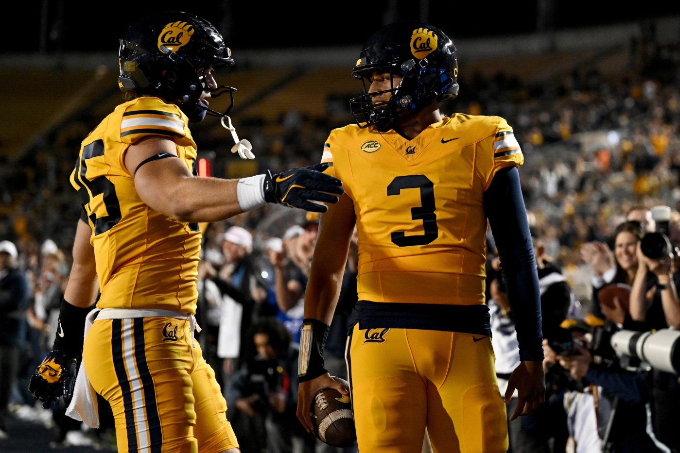 Austin’s late-game heroics enable Cal to hold off Belichick’s North Carolina Tar Heels, 21-18
