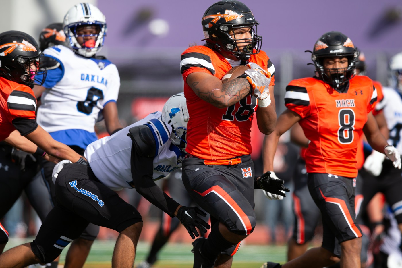 First-annual Oakland Athletic League Football Classic set for tripleheader Saturday at Laney College