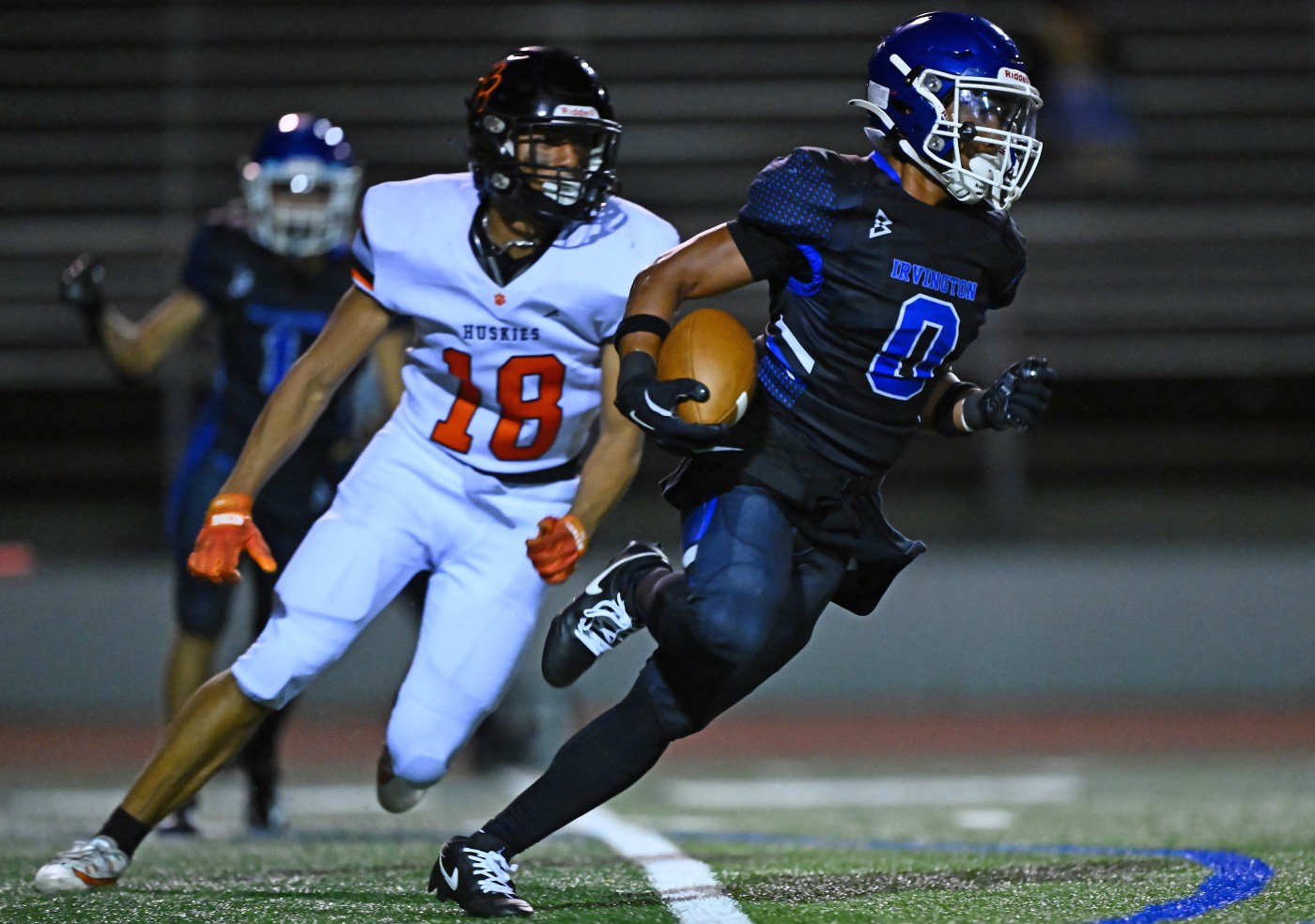 ‘I’m back’: In zany homecoming game, Irvington tops Washington-Fremont as coach returns from suspension