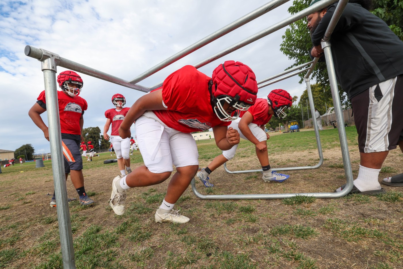 Only in its second season, undefeated Redwood Christian is turning heads