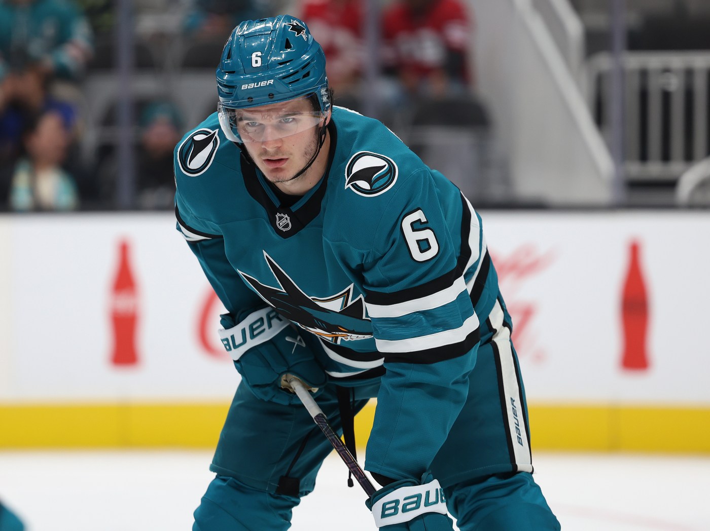 Sharks’ Dickinson to play in ninth NHL game. What questions must he answer tonight?